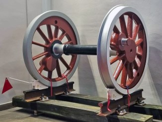 Sala montata di locomotiva FS 835 - D.234 - E.321 